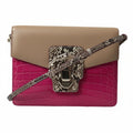 Dolce & Gabbana Multicolor Leather LUCIA Shoulder Bag - Lusso Punto