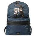 Dolce & Gabbana Blue Nylon #DGFamily Patch Men Backpack Bag - Lusso Punto
