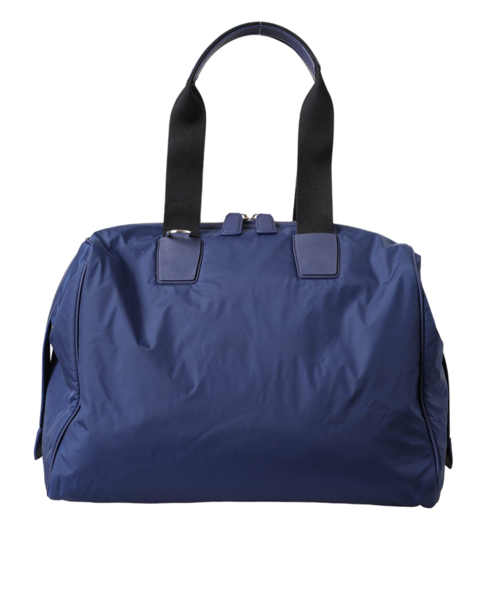 Dolce & Gabbana Blue Nylon Calfskin Hand Shoulder Duffel Bag - Lusso Punto