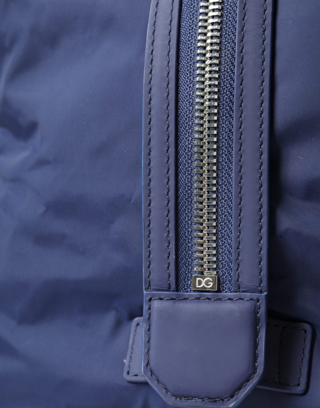Dolce & Gabbana Blue Nylon Calfskin Hand Shoulder Duffel Bag - Lusso Punto