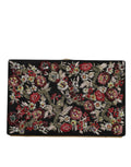 Dolce & Gabbana Multicolor Floral Gold Frame Clutch Evening Purse Bag - Lusso Punto