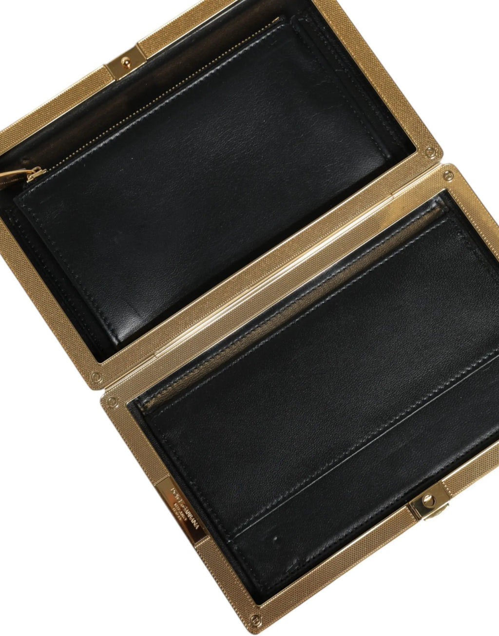 Dolce & Gabbana Multicolor Floral Gold Frame Clutch Evening Purse Bag - Lusso Punto