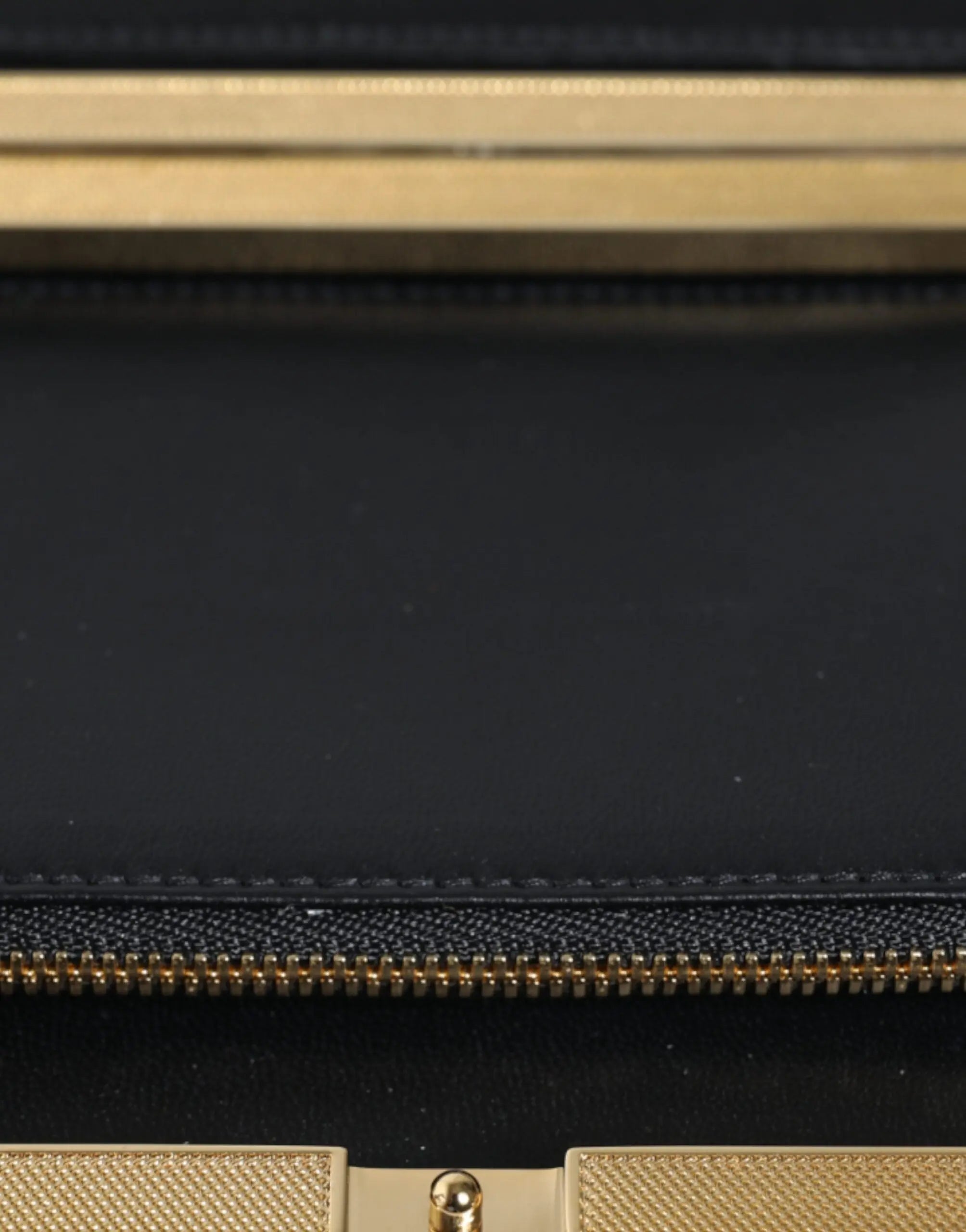 Dolce & Gabbana Multicolor Floral Gold Frame Clutch Evening Purse Bag Dolce & Gabbana