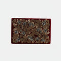 Dolce & Gabbana Red Velvet Gold Frame Clutch Evening Party Purse Bag Dolce & Gabbana