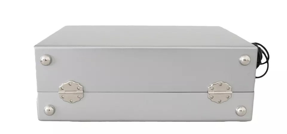 Dolce & Gabbana Silver Retro Radio Boombox Limited Edition Handmade Wood Bag Dolce & Gabbana