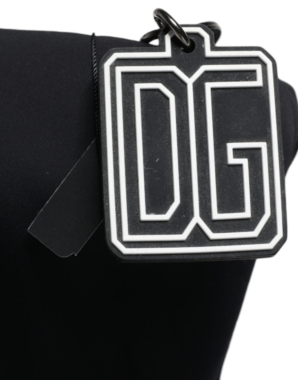 Dolce & Gabbana Black Canvas DG Logo Shopping Tote Bag Dolce & Gabbana
