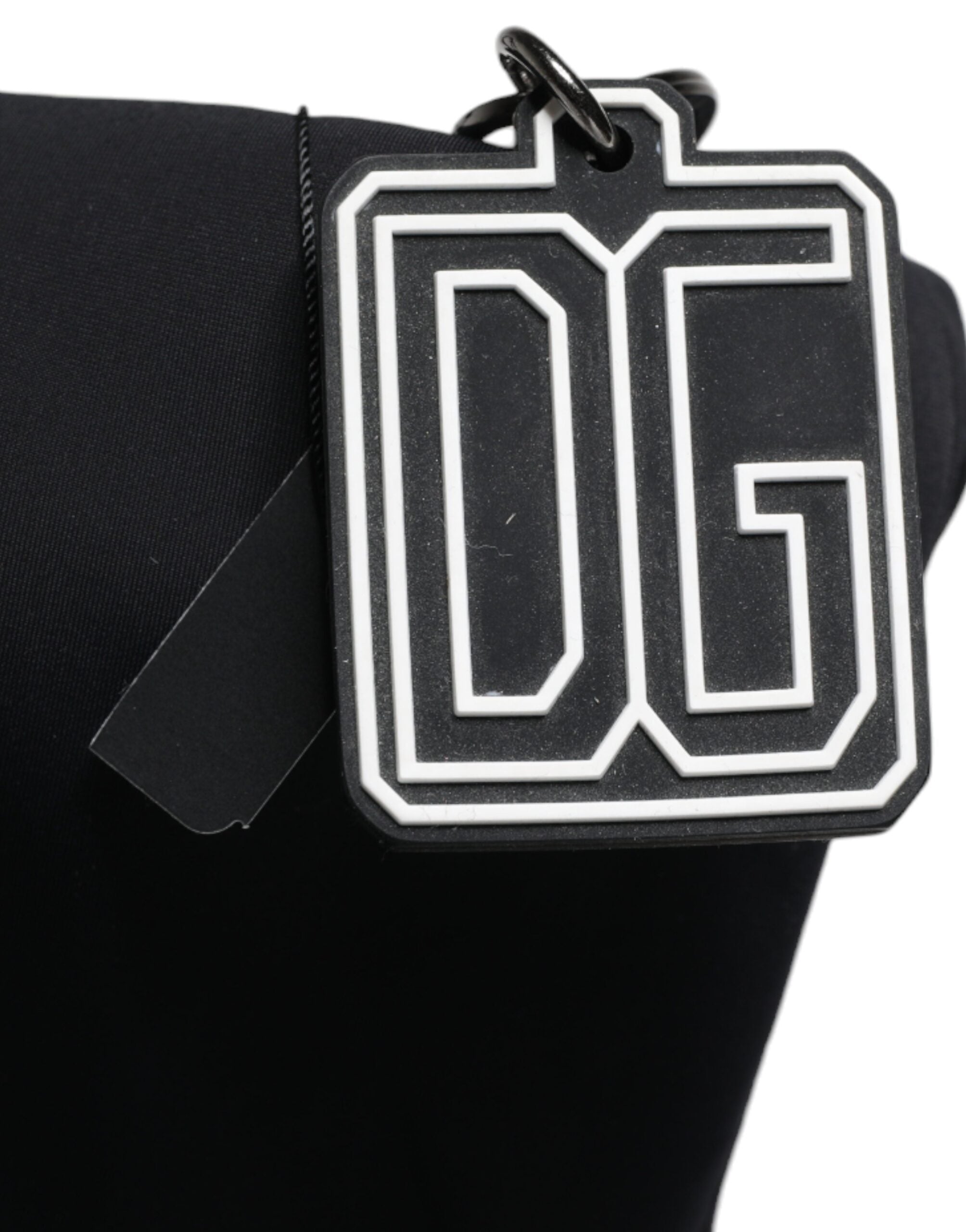 Dolce & Gabbana Black Canvas DG Logo Shopping Tote Bag Dolce & Gabbana