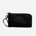 Dolce & Gabbana Black Nylon Logo Plaque Keyring Pouch Clutch Bag Dolce & Gabbana