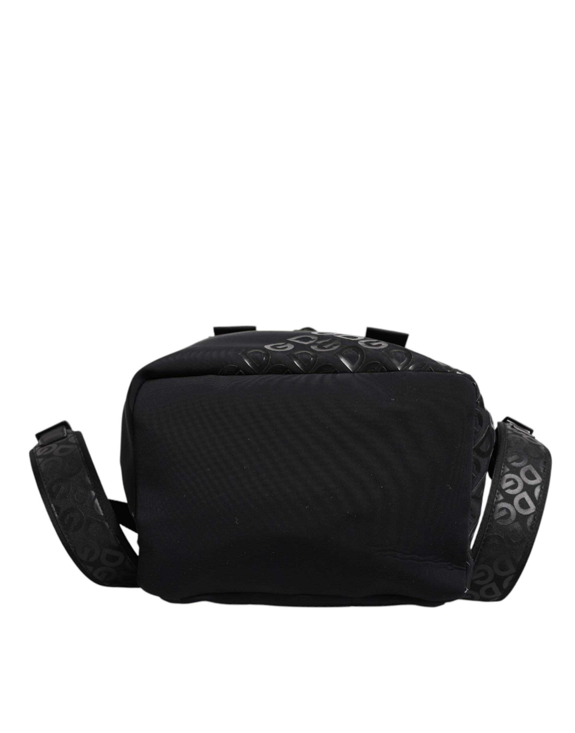 Dolce & Gabbana Black Neoprene Nylon DG Logo School Backpack II Dolce & Gabbana