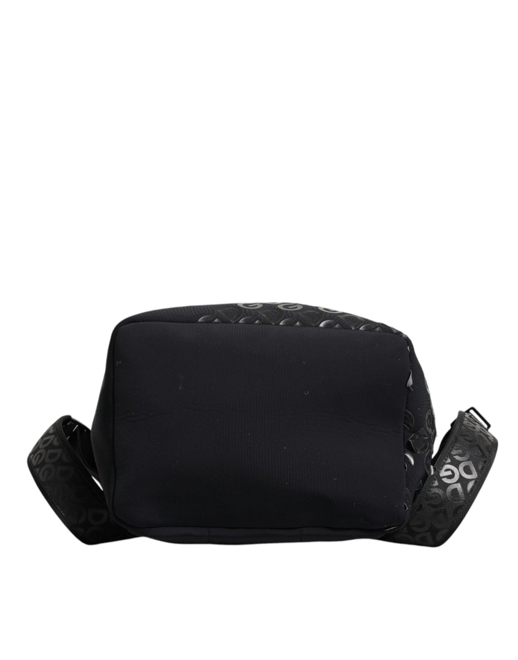 Dolce & Gabbana Black Neoprene Nylon DG Logo School Backpack IV Dolce & Gabbana