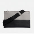 Dolce & Gabbana Black White Leather Logo Embossed Crossbody Bag Dolce & Gabbana