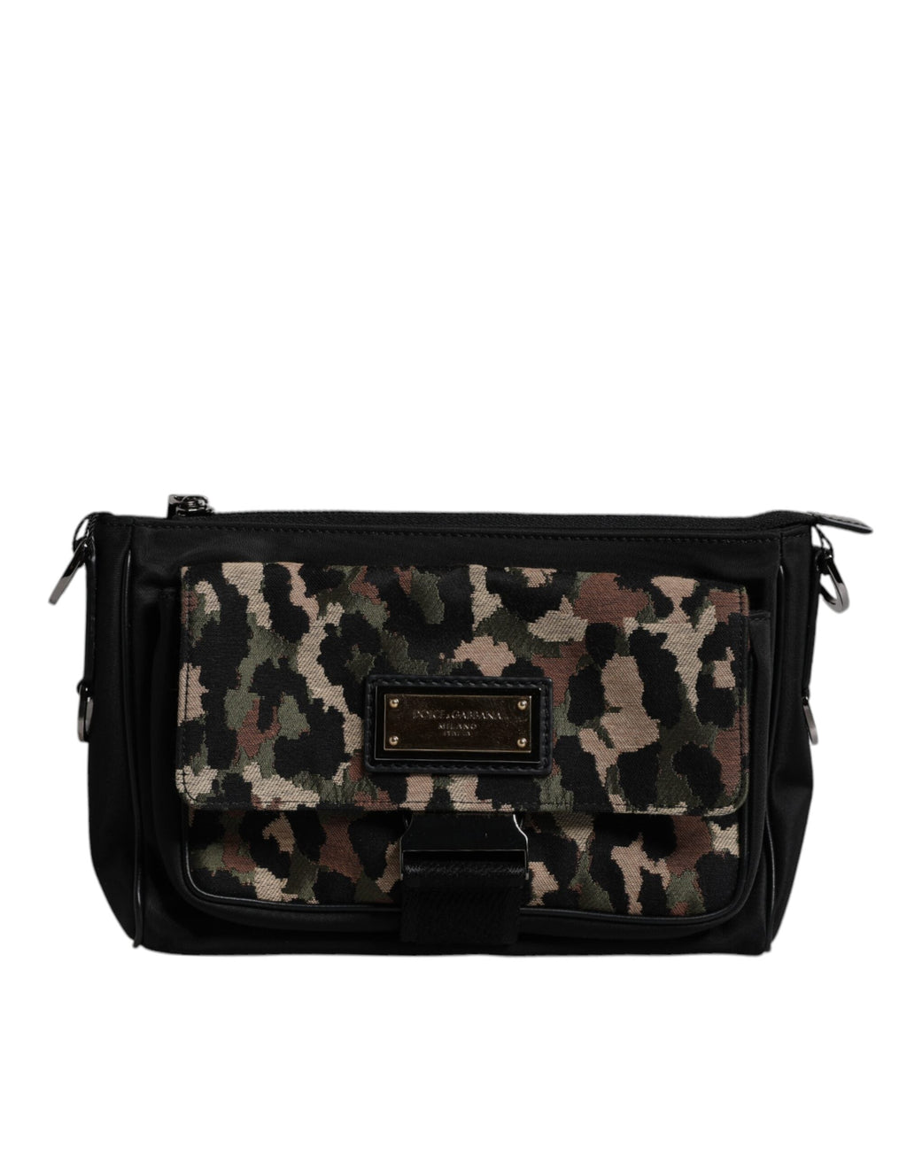 Dolce & Gabbana Multicolor Leopard Jacquard Crossbody Bag II Dolce & Gabbana