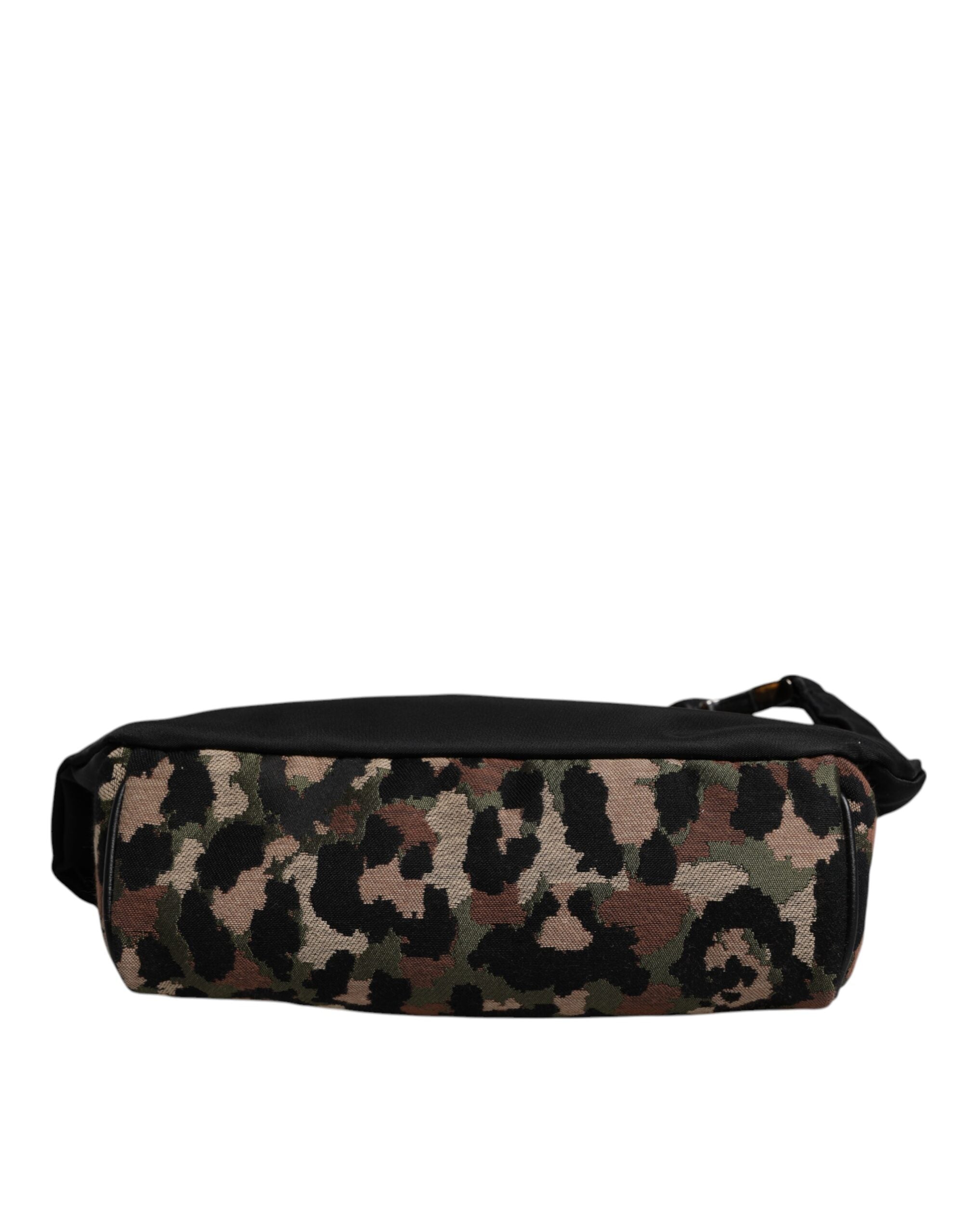 Dolce & Gabbana Multicolor Leopard DG Logo Belt Waist Fanny Pack Dolce & Gabbana