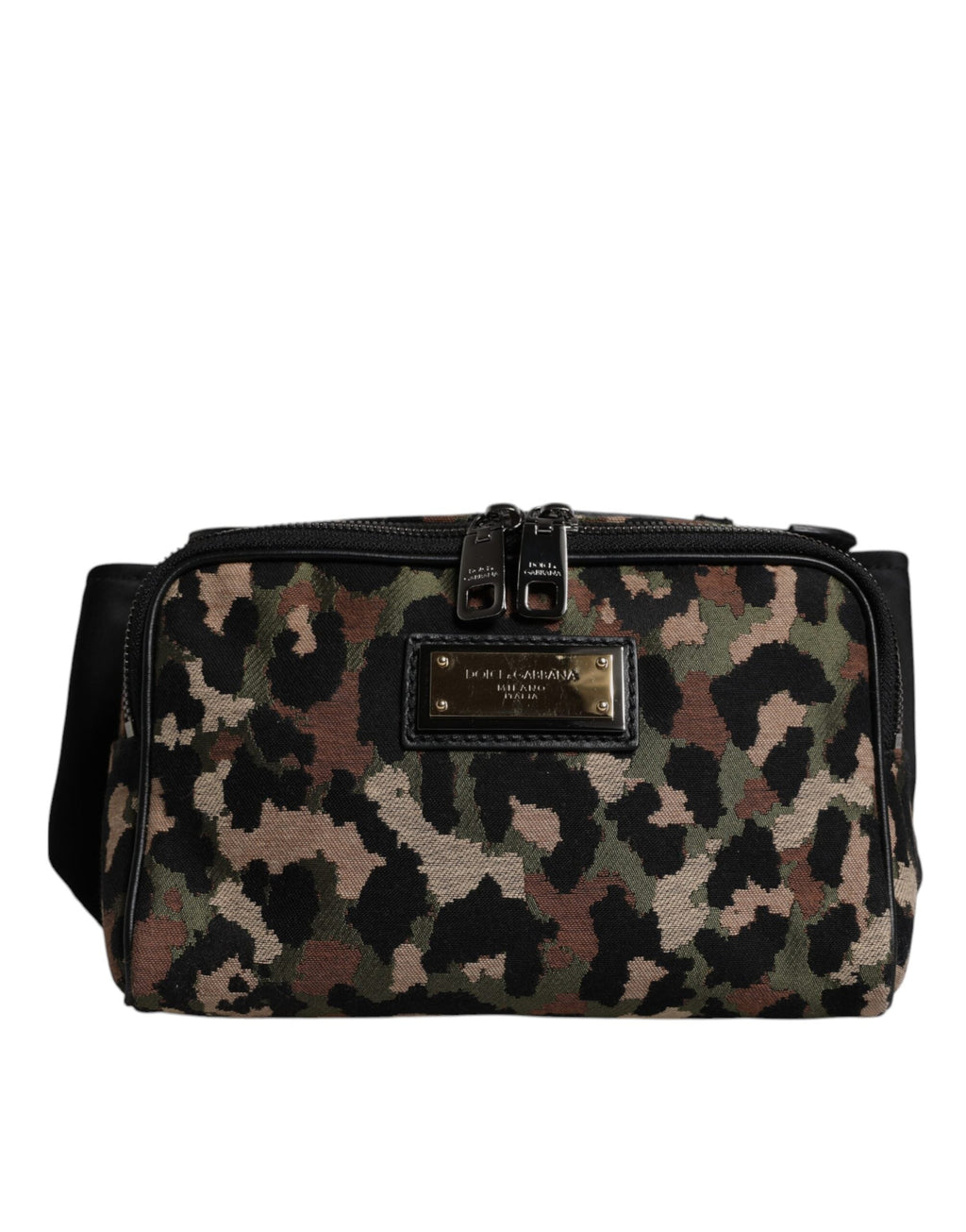 Dolce & Gabbana Multicolor Leopard DG Logo Belt Waist Fanny Pack II Dolce & Gabbana