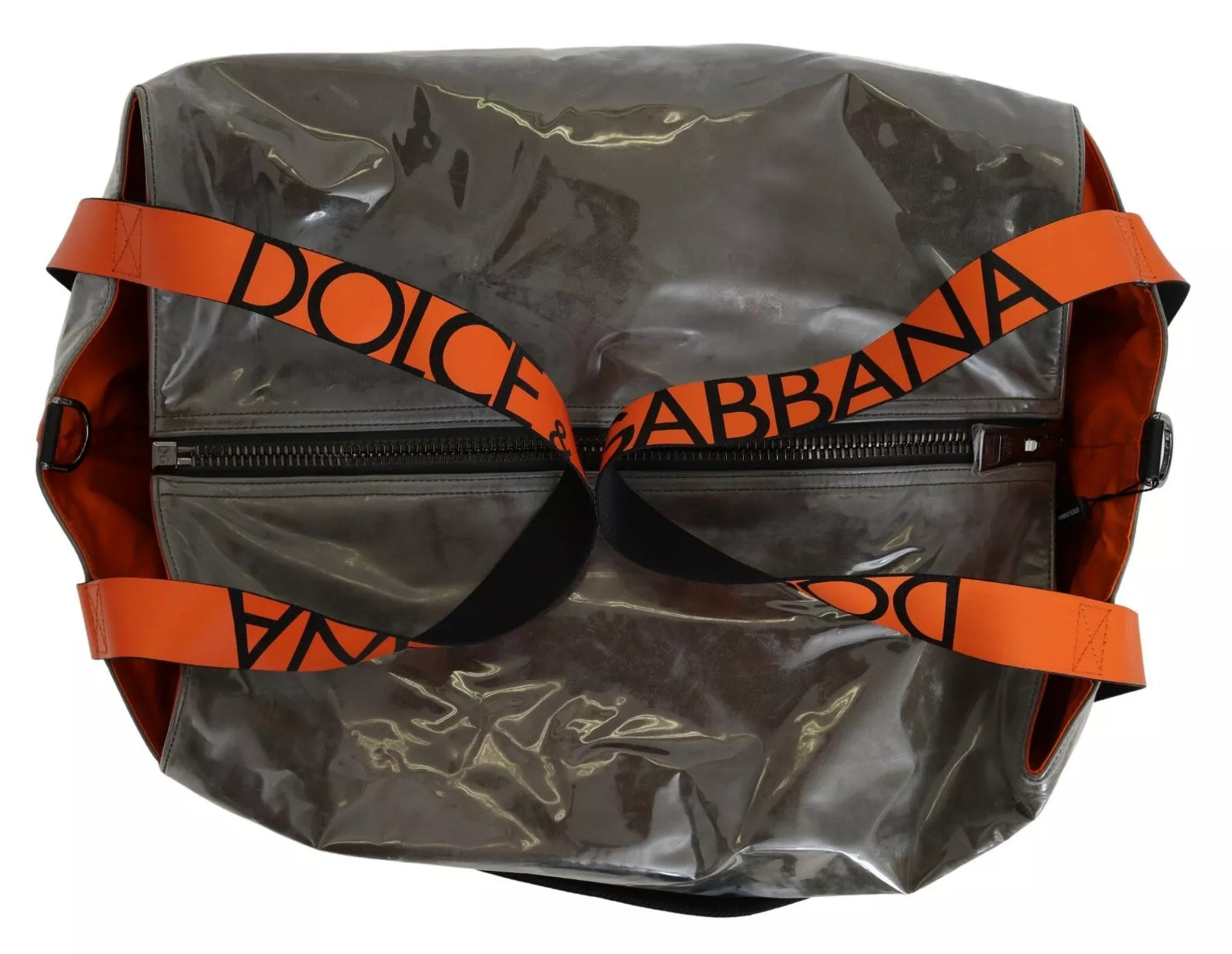 Dolce & Gabbana Green Fashion Expression Oversized Plastic Tote Bag Dolce & Gabbana