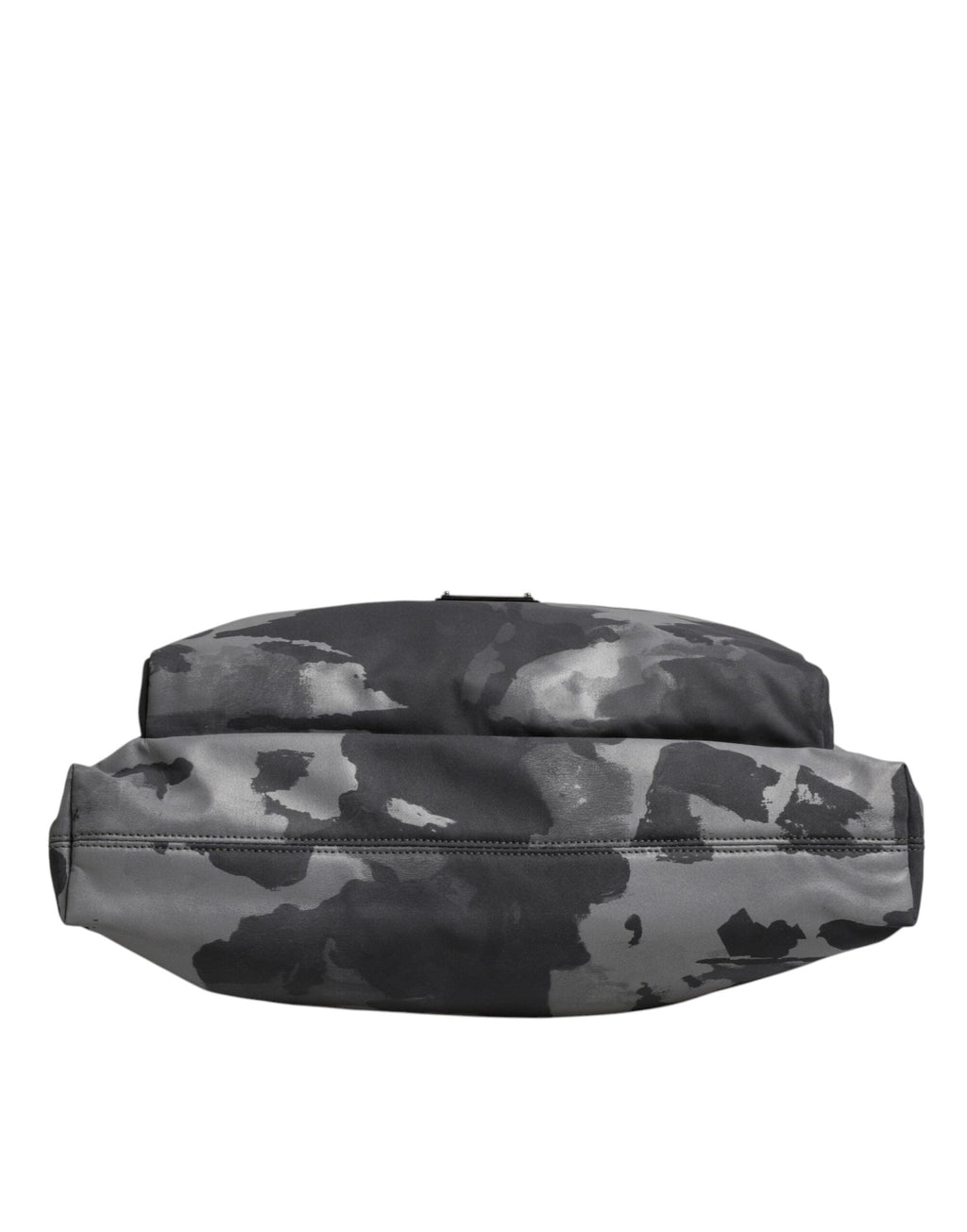 Dolce & Gabbana Gray Camo Cotton Multiple Compartments Tote Bag Dolce & Gabbana