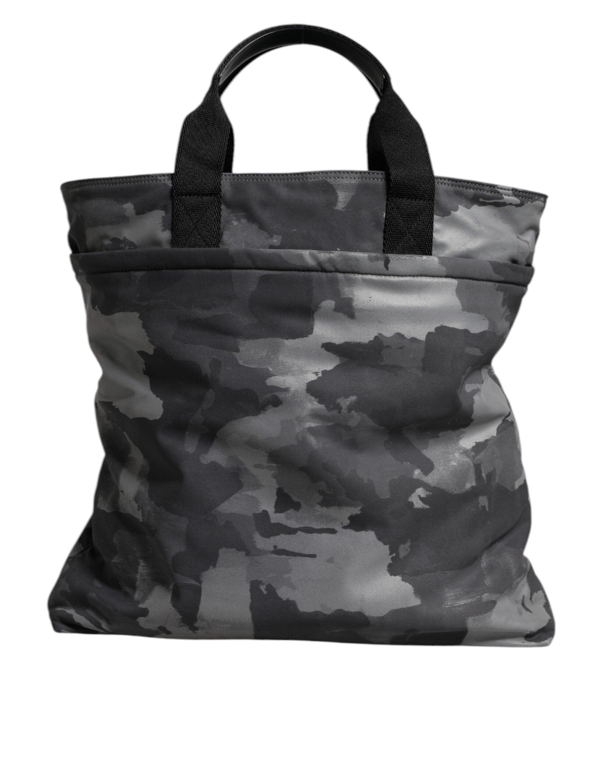 Dolce & Gabbana Black Camouflage Shoulder Strap Logo Plaque Bag Dolce & Gabbana