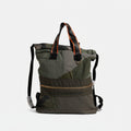 Dolce & Gabbana Military Green Patchwork Rucksack Backpack Bag Dolce & Gabbana