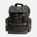 Dolce & Gabbana Military Green Patchwork Travel Backpack Bag Dolce & Gabbana