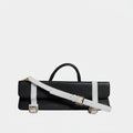 Dolce & Gabbana Blue White Calfskin Leather Crossbody Shoulder Bag Dolce & Gabbana
