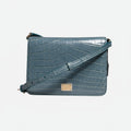Dolce & Gabbana Green Exotic Leather DG Plaque Crossbody Mini Bag Dolce & Gabbana