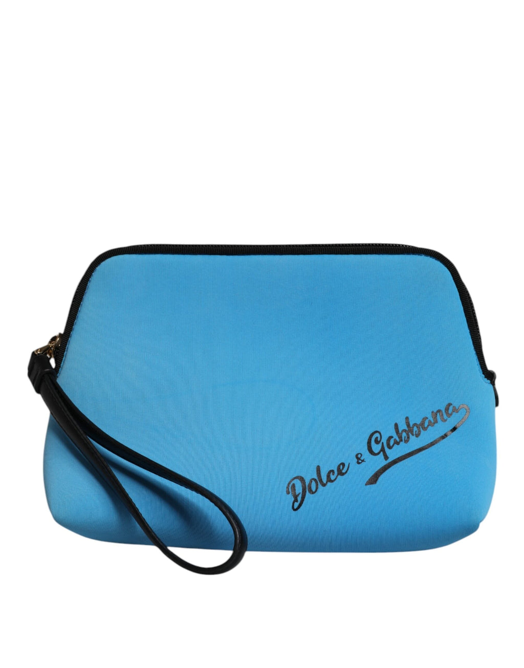 Dolce & Gabbana Blue DG Logo Print Clutch Zip Borse Pouch Bag Dolce & Gabbana