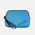 Dolce & Gabbana Blue DG Logo Print Clutch Zip Borse Pouch Bag Dolce & Gabbana