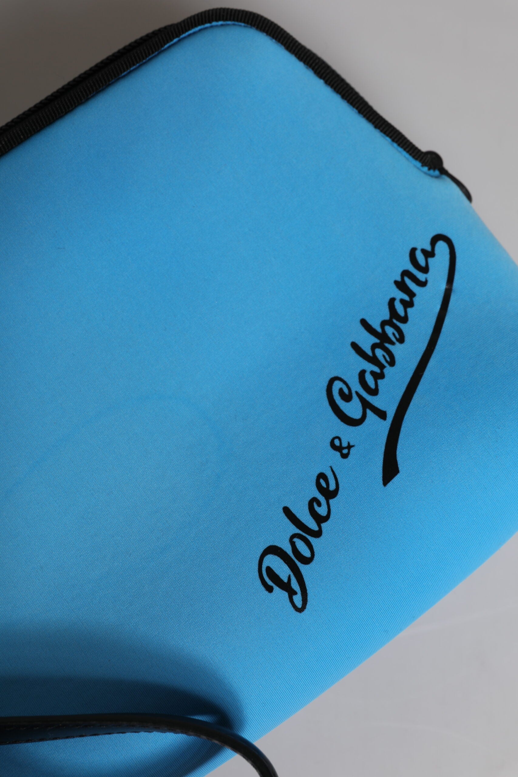 Dolce & Gabbana Blue DG Logo Print Clutch Zip Borse Pouch Bag Dolce & Gabbana