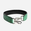 Dolce & Gabbana Black Green Exotic Leather Bag Shoulder Strap Dolce & Gabbana