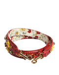 Dolce & Gabbana Multicolor Embellished Handbag Accessory Shoulder Strap Dolce & Gabbana