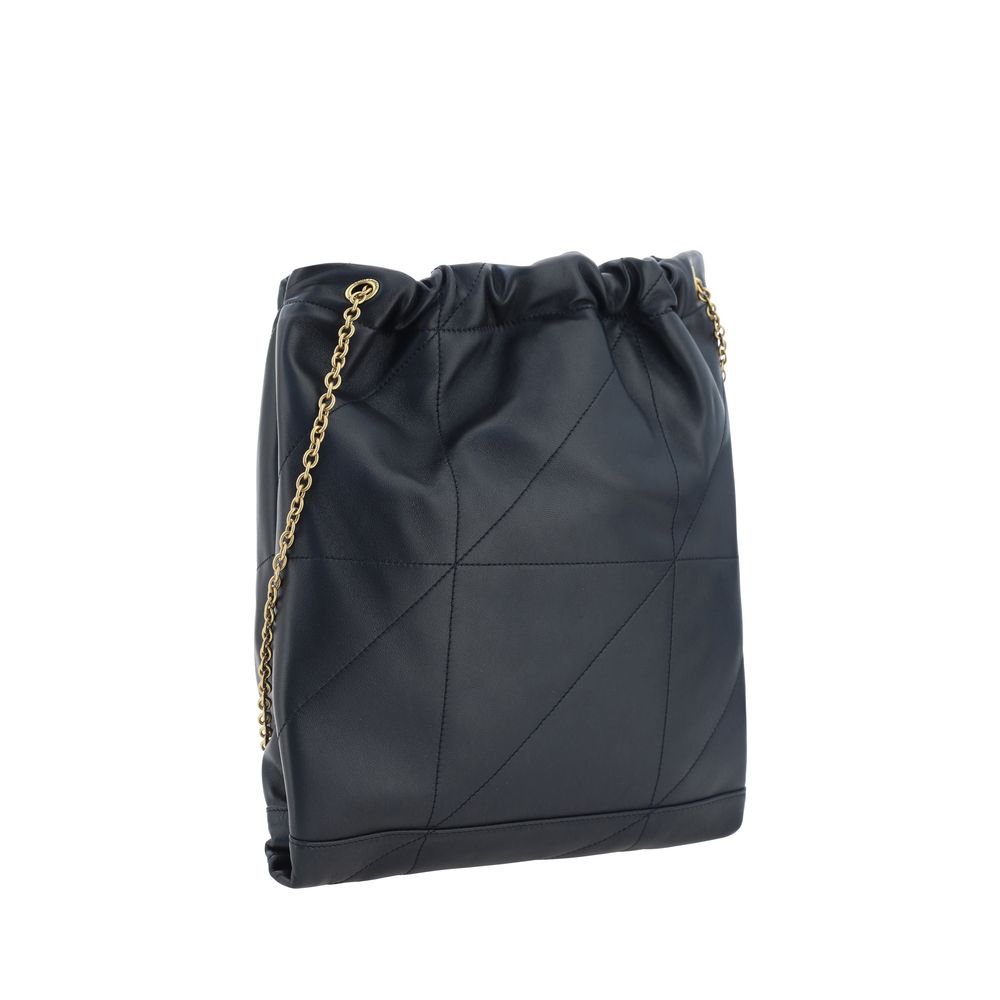 Saint Laurent Black Lamb Ovis Aries Aries Shoulder Bag Saint Laurent