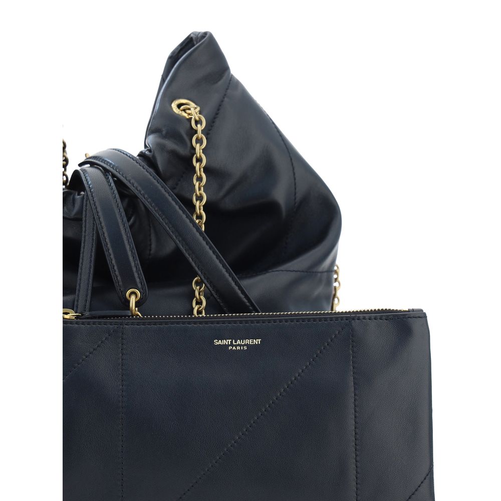 Saint Laurent Black Lamb Ovis Aries Aries Shoulder Bag Saint Laurent