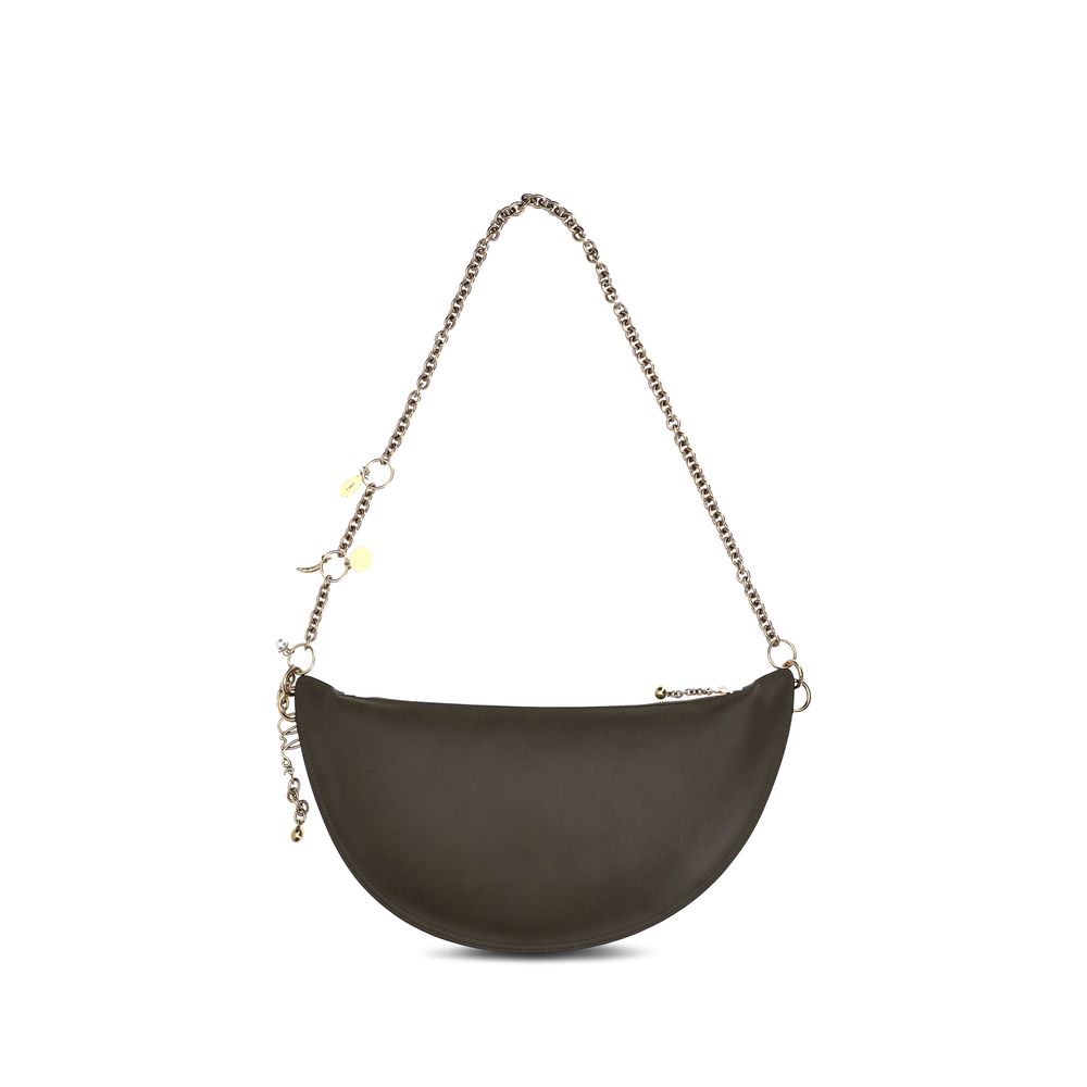 Chloé Black Lambskin Nappa Leather Icons Shoulder Bag AW25 Chloé