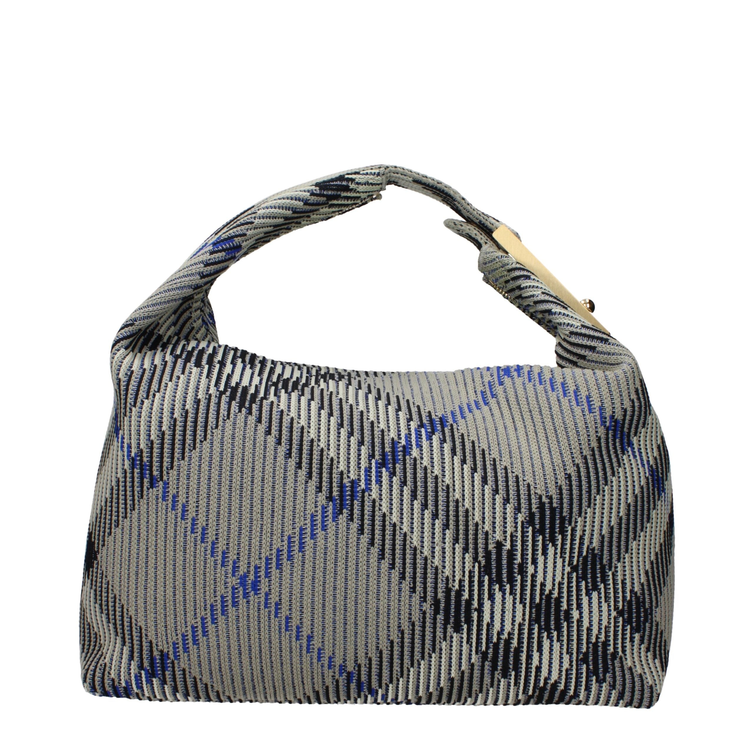 Burberry Lichen Green Check Polyamide Medium Handbag Burberry