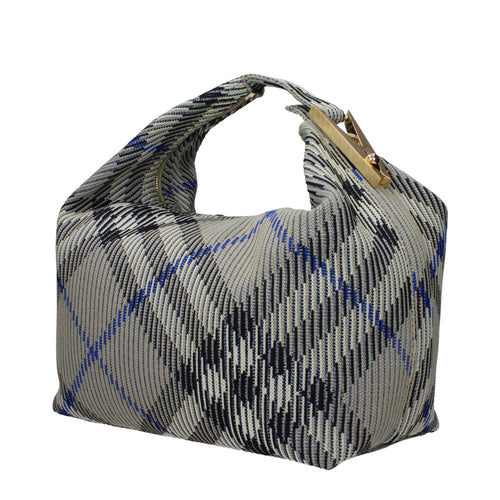 Burberry Lichen Green Check Polyamide Medium Handbag Burberry
