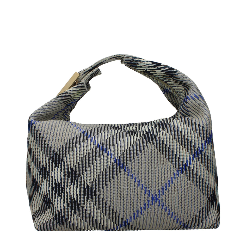 Burberry Lichen Green Check Polyamide Medium Handbag Burberry