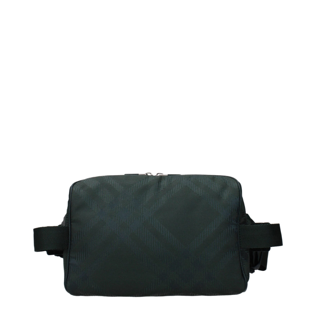 Burberry Vine Green Check Nylon Medium Bumbag Burberry