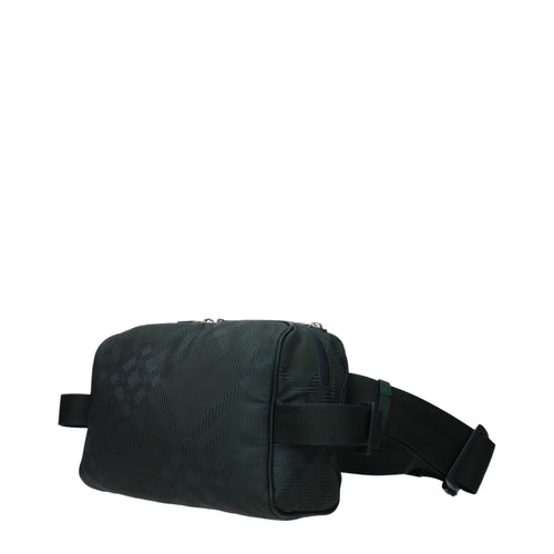 Burberry Vine Green Check Nylon Medium Bumbag Burberry