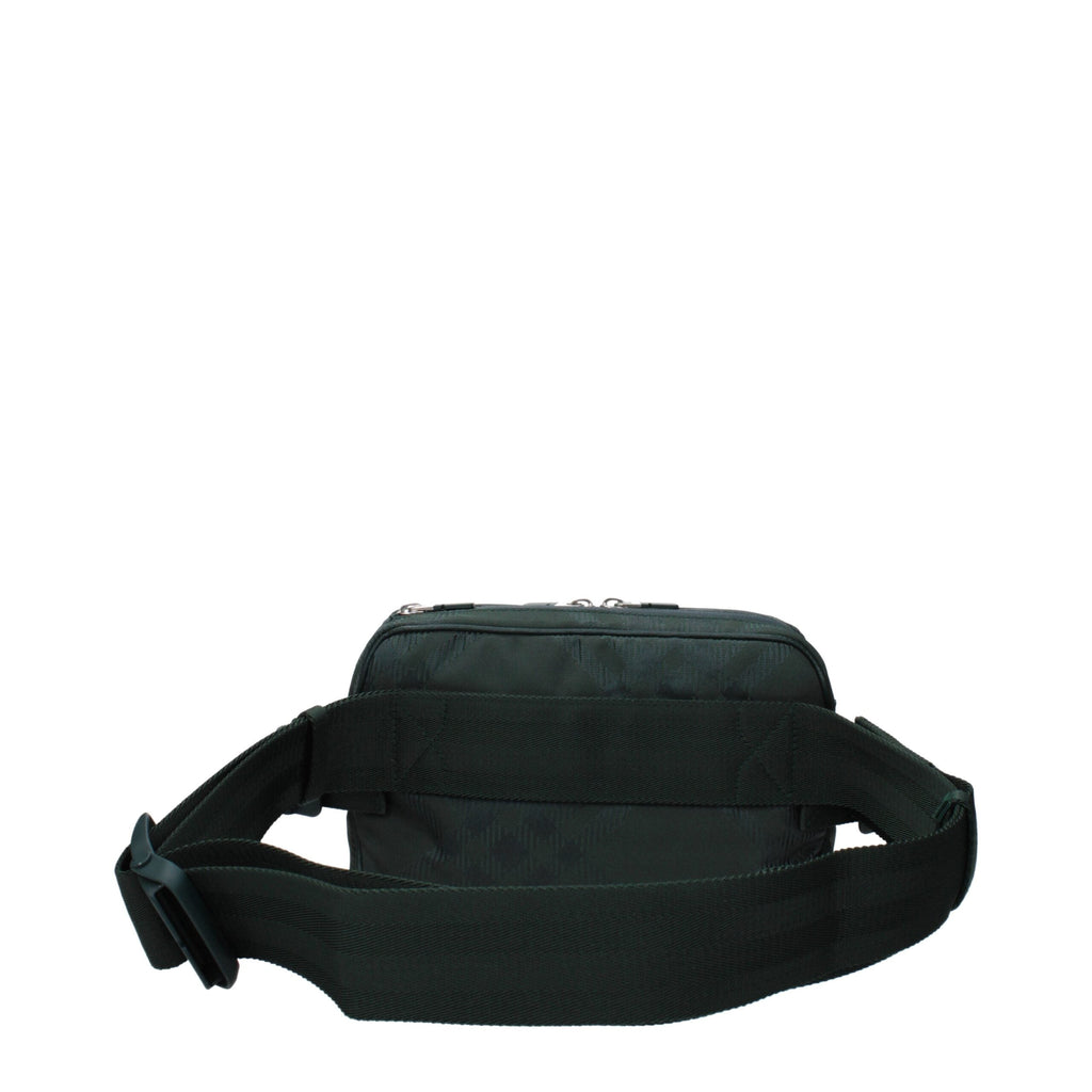 Burberry Vine Green Check Nylon Medium Bumbag Burberry