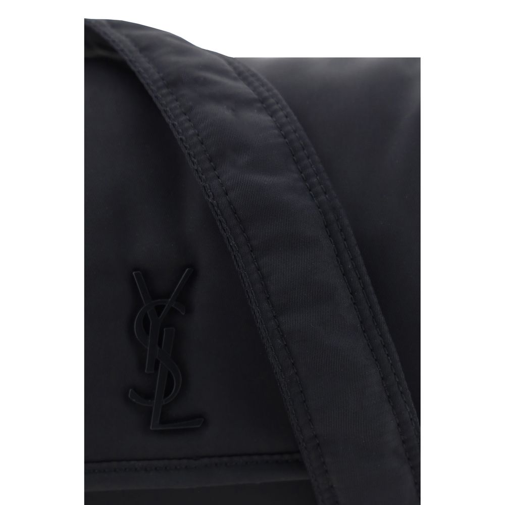 Saint Laurent Black Nylon Shoulder Bag Saint Laurent