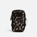 Dolce & Gabbana Multicolor Leopard Jacquard Logo Plaque Neck Strap Bag Dolce & Gabbana