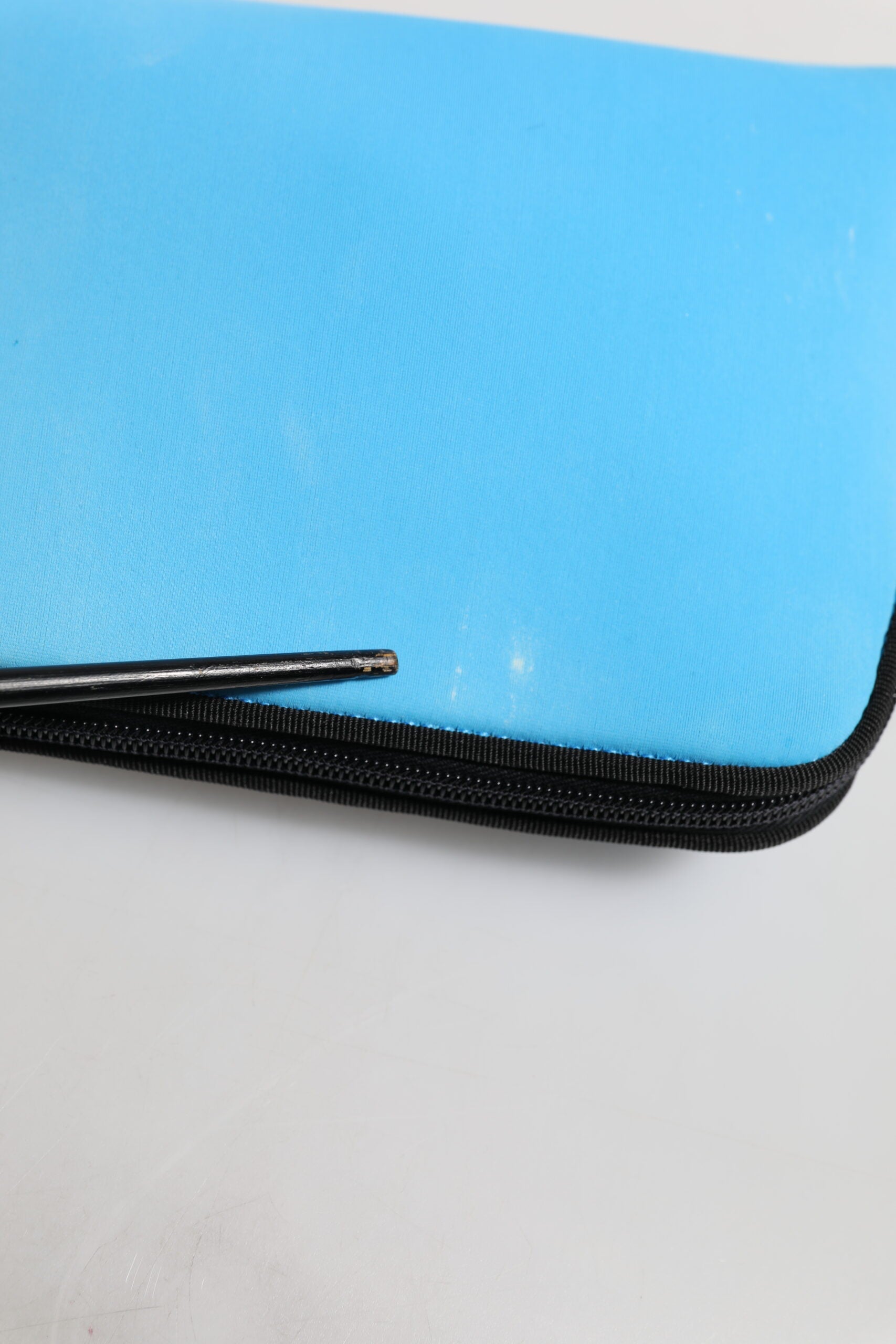 Dolce & Gabbana Blue Nylon DG Logo Print Clutch Zip Pouch Bag Dolce & Gabbana