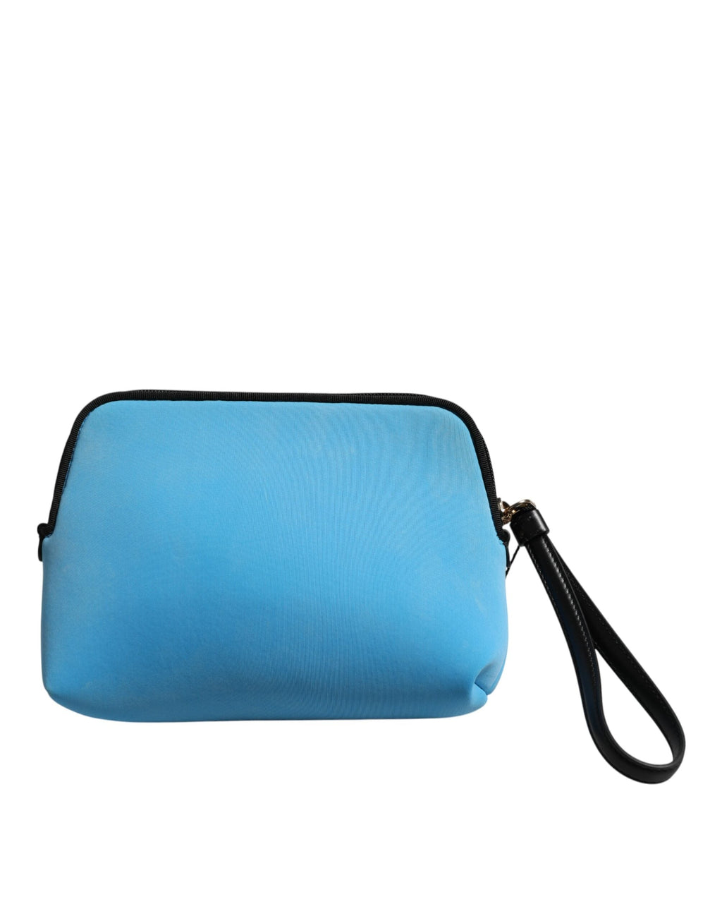 Dolce & Gabbana Blue Nylon DG Logo Clutch Zip Pouch Bag (Preloved) Dolce & Gabbana
