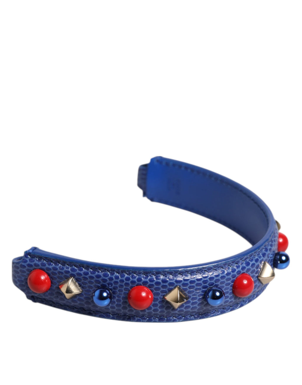 Dolce & Gabbana Pink Embellished Calf Leather Shoulder Strap with Logo Dolce & Gabbana