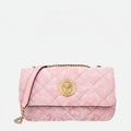 Versace Pink Fabric Shoulder Bag Versace