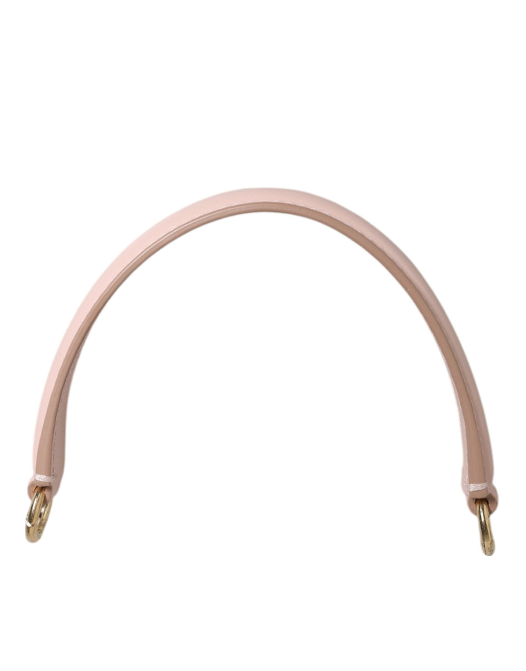 Dolce & Gabbana Pink Leather Gold-Tone Bag Shoulder Strap Dolce & Gabbana