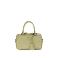 Prada Bicolor Calf Leather Triangle Logo Handbag SS26 Prada
