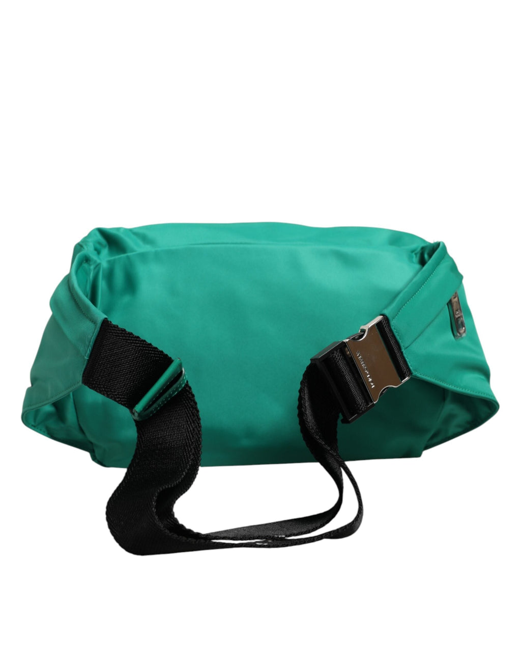 Dolce & Gabbana Green Nylon Logo Plaque Men's Fanny Pack Dolce & Gabbana
