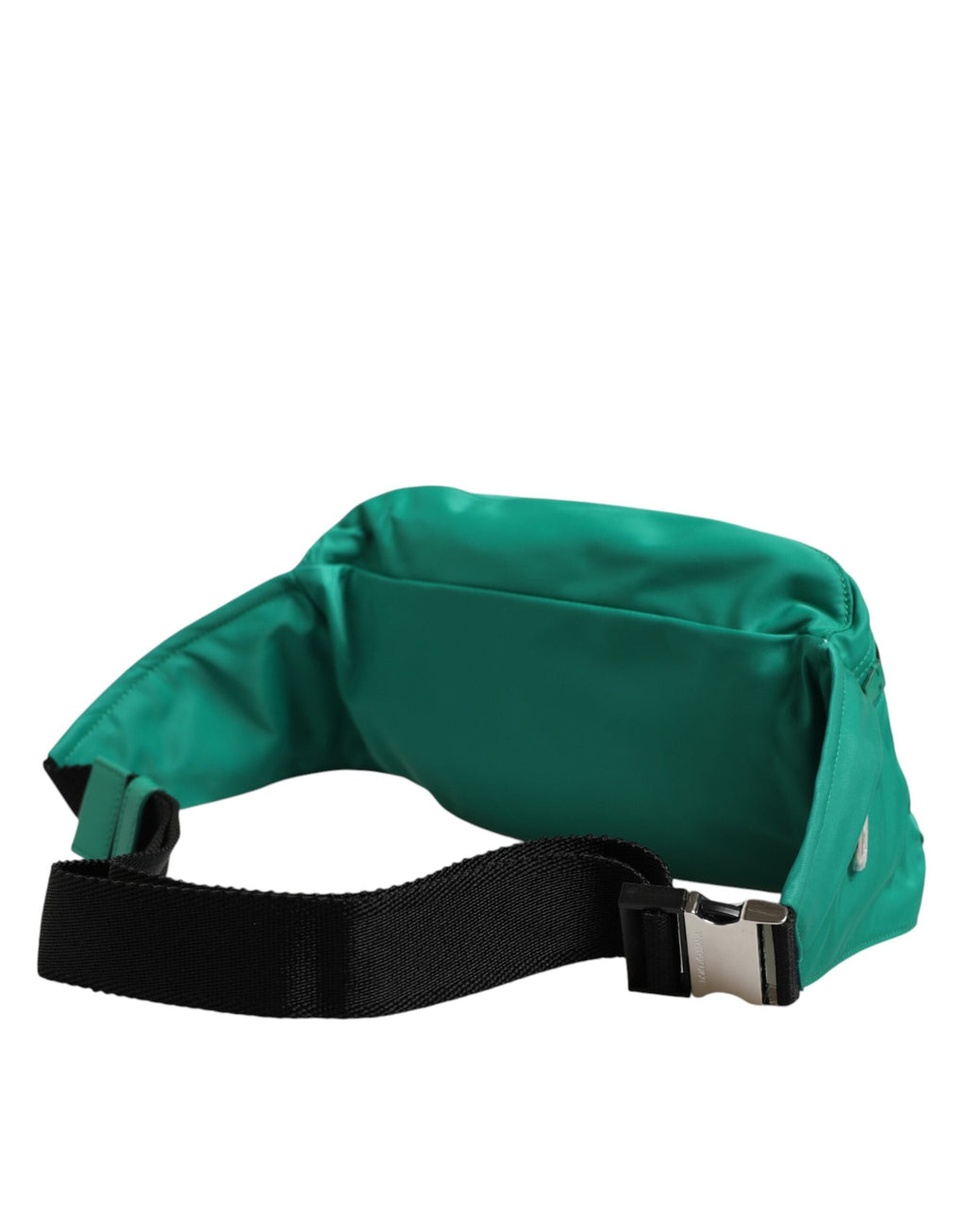 Dolce & Gabbana Green Nylon Logo Plaque Men's Fanny Pack Dolce & Gabbana