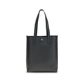 Burberry Black Calf Leather Reversible Bloomsbury Tote Bag SS26 Burberry